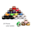 25-Pcs Spools and Sewing Thread for Sewing Machine