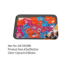 43*29cm Various plastic cookie cutter pan set