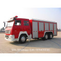 Sinotruk Truck Chassis 6cbm Foam Fire Figher Truck