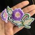 Patch de couture de vêtements de broderie spéciale de fleurs