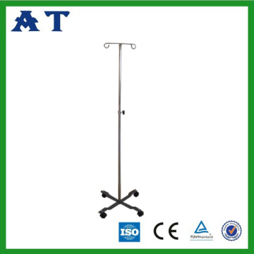 Stainless steel I.V Stand with height adjustable