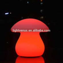 rechargeable remote control high quality mushroom modern desk lamp