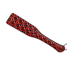 Nouveau modèle Fétichisme Sex Toys Jouets Flogger en cuir Scarlet Sex Slave Hand Paddle Bdsm Bondage