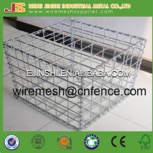 Square Hole Shape and Welded Mesh Type Gabion Basket Made in China