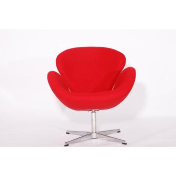 Chaise de cygne en cachemire designer par Arne Jacobsen