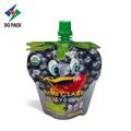 Grape juice special shape pouch with spout