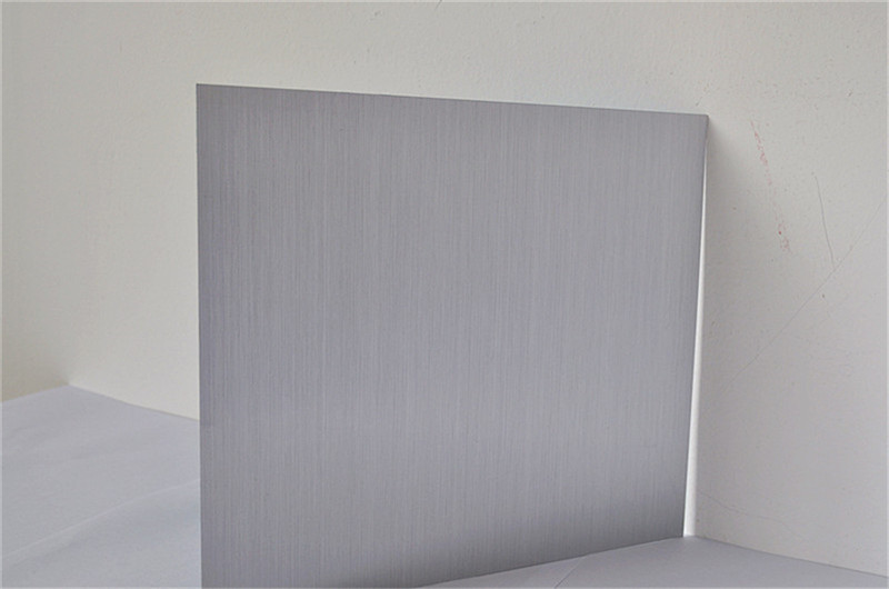 Brushed aluminum