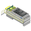 Dissolved air flotation with capacity and efficiency