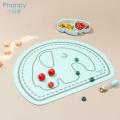 Toddlers Silicone Dining Placemat Plate Table Mat