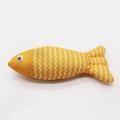 Cat toy mint simulation fish molar plush toy