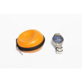 Zipper watch case travel case with soft cushion