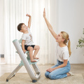 Plastic Folding Baby High Chair with Adjustment