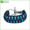 Brazalete de paracord hebilla ajustable de lujo por mayor