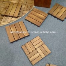 12 Latten Decking Fliesen aus Acacia - Langlebige Deck Fliesen 2017