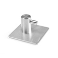 Robe/Towel Hook Self Adhesive in Brushed Nickel