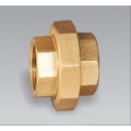 Brass pipe fitting brass Compression Coupling