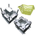 Plastic laundry-shopping-fruit-handle basket moulds