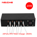 20-puerto 4pd+16QC Charger 400W