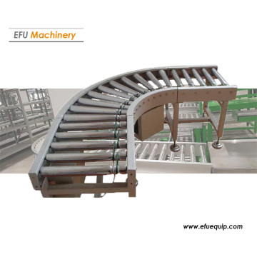 Industrial Curved Roller Conveyor