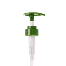 plastic PP 24/410 28/410 cosmetic personal care shampoo green down-locked lotion bottle pump dispenser