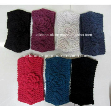 New Design 100% Knitted Headband Ear Warmer Neckwarmer Scarf Turban