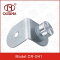 90 Degree Stainless Steel Glass Fitting for Europe with Knob (CR-G39)