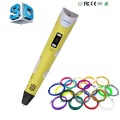 Vente chaude Usine Prix Pas Cher En Plastique 3D Scribbler Pen