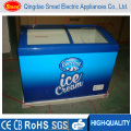 Congelador superior del congelador de la carga del congelador de la exhibición del helado del supermercado comercial
