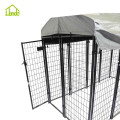 Sun-shading welded mesh dog cage