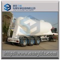 3 Achse 38 M3 Carbon Steel Bulk Zement Tanker Anhänger