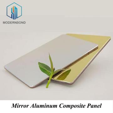 Decorative Wall Material Mirror ACP Panel