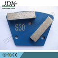 Diamond Trapezoid Grinding Plate Ferramentas para Reforçar Polimento de Pavimento de Concreto