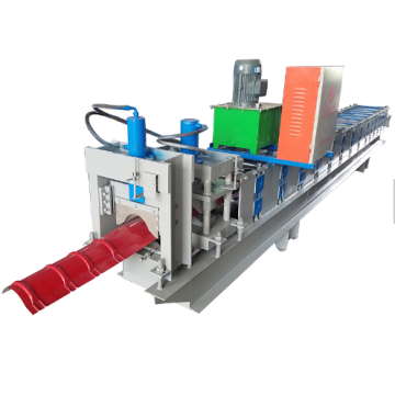 Roof Ridge Cap Metal Roll Forming Machine