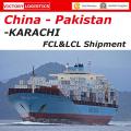 Transporte marítimo da China para Karachi, Paquistão