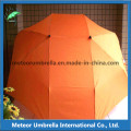 Easy Take Foldable Compact Lover Umbrella with Polyester Pongee Fabric Canopy