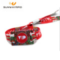 Passive 13.56MHz Fabric RFID NFC Woven Wristband