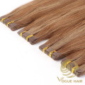 Remy cuticle human tape in hair extensions