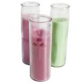 7 Day Glass Candle/Glass Jar Religious Candle Exporters