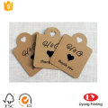 Fashion Kraft Paper Printed Tag for Clothes