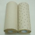 Bamboo Kitchen Paper Roll Customized Size and Packing