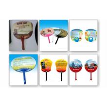 Haute qualité personnalisée Promotionnel PP bon marché Hand Fan