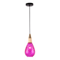 Nordic Modern Handmade Amber Color Glass Pendant Lamp