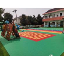 rubber tiles for kindergarten area eco friendly