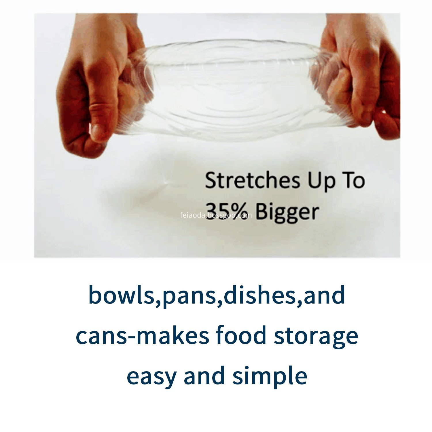 Food Grade Silicone Stretch Lids