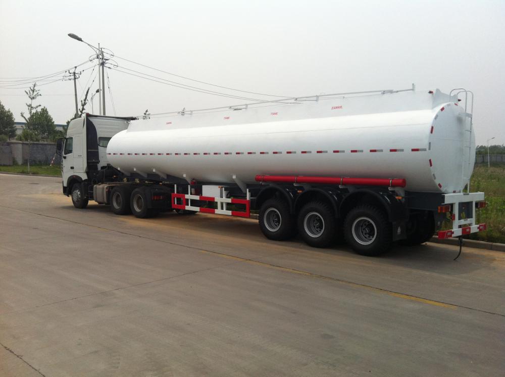 42000 Liters Capacity Fuel Tank Semi Trailer