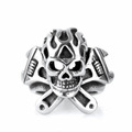 Fashion Accessories Titanium Steel finger skull rings