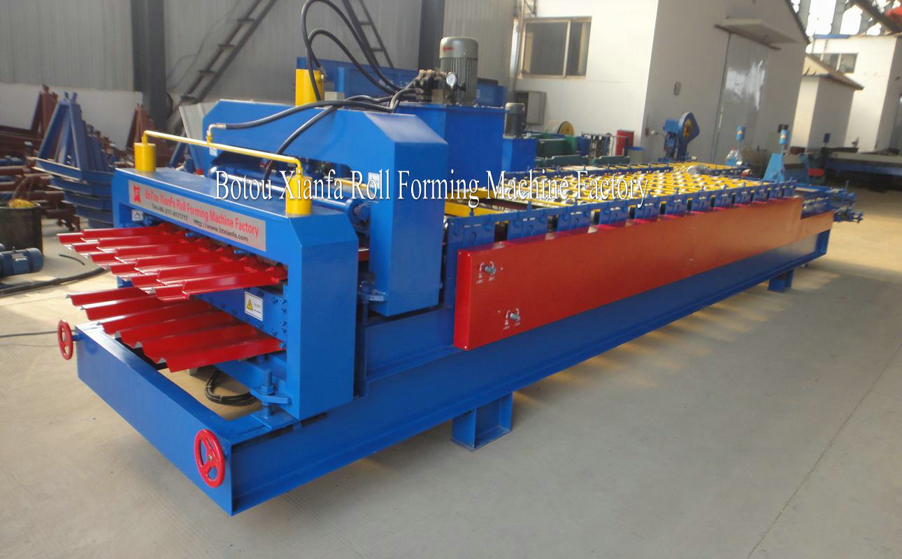 IBR and Glazed roll forming machine