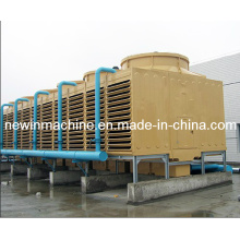 1200t FRP Tipo cuadrado Torre de refrigeración de agua de flujo cruzado
