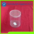 customize t-shirt plastic pvc transparent tube cylinder packaging made in Shenzhen