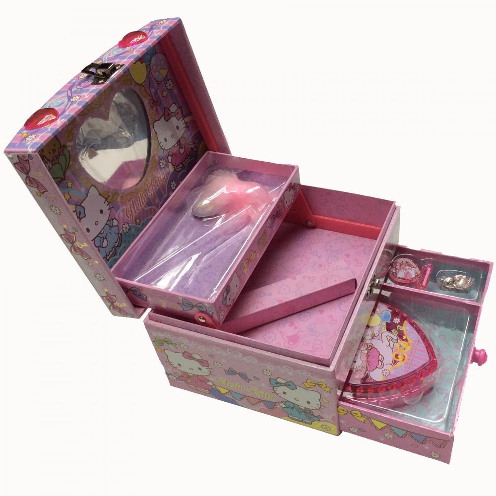 Paper Three-layer Cosmetic Storage Box